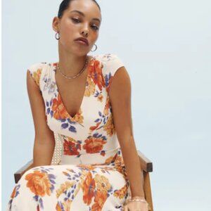 Reformation Baden Dress Hari - Size 4